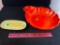 USA marked serving platters