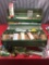 Vintage Tacklebox with various tackle, most is vintage