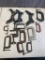 Lot of assorted C Clamps and Corner clamps
