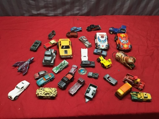 Collection of Vintage Toys and cars