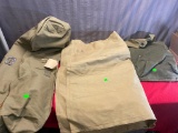 Vintage camping gear, likely Boy Scouts, but missing the logo