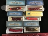 Lot of 6 Rough Rider knives, in original boxes