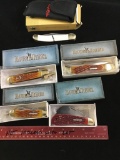 Lot of 5 Rough Rider knives, in original boxes