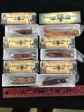 Lot of 6 Indian Head pocket knives in original boxes