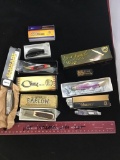 Lot of assorted knives in original boxes