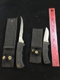 2- Schrade Knives with nylon sheaths