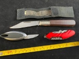 Imperial Barlow Knife, and 2 other multi tool knives