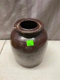 7 inch tall antique crock