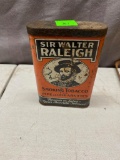 Sir Walter Raleigh Tobacco Tin