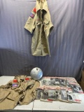 Assorted Boy Scouts of America items, How to books, 2 shirts and canteen