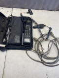 Motorola Type SCN2523A Vintage bag phone, with hookups to honk your car horn when ringing