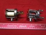 2 Fishing reels, South Bend No. 750 and Lakeside Abbey & Imbrie