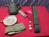 Nice collection of Boy Scouts Memorabilia and Military memorabilia