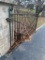 Wrought Iron Gate, some rust to bottom, but still a cool piece. Buyer must remove