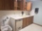Hobart dish washer, cabinetry, cabinet, chairs and rolling side table