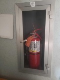 Fire extinguisher and stainless steel case