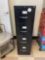 Metal filing cabinet