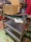 Stainless lunch cart with box of new bells
