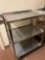Stainless beverage cart