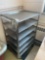 Stainless beverage cart
