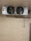 Double fan condensing unit, powers on