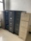 5 metal filing cabinets