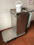 Maintenance/Janitorial Stainless Cart