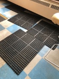 Bulk lot of rubber mats (3) 3x3 (1) 3x6