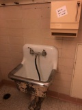 Vintage Janitorial Sink w/ dispenser