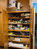 3 Shelf Cabinet contents.