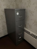 Metal filing cabinet