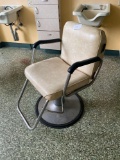 Vintage hair dressing chair