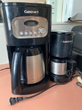 2 Cuisinart coffee makers