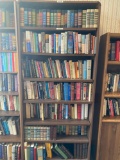 Book Shelf with All Books-See Pics