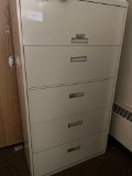 Horizontal filing cabinet