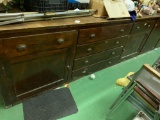 Vintage counter unit, with vintage hardware