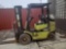 Clark triple mast Lp forklift