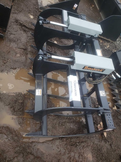 New 66 in Tomahawk Grapple Skid Steer Attachment
