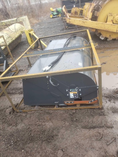 New Wolverine Sweeper attachment for Skid Steer