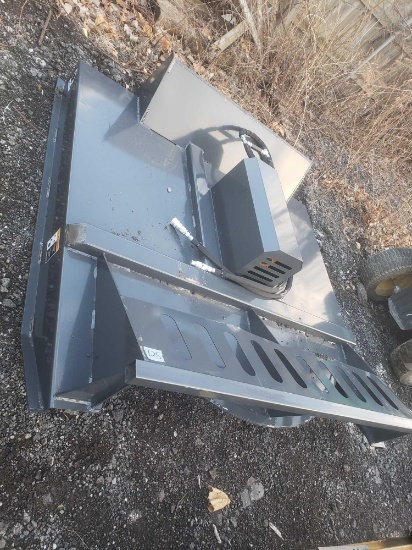 New 72in Wolverine Brush Hog Skid Steer Attachment