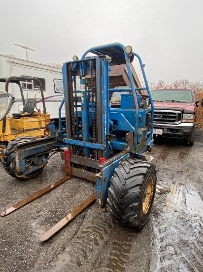 Teledyne Princeton D5000 3wd Piggy Back All Terrain Forklift