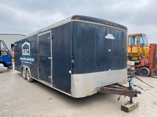ROADMASTER 24' X 8' TANDEM ENCLOSED TRAILER RAMP DOOR, MAN DOOR