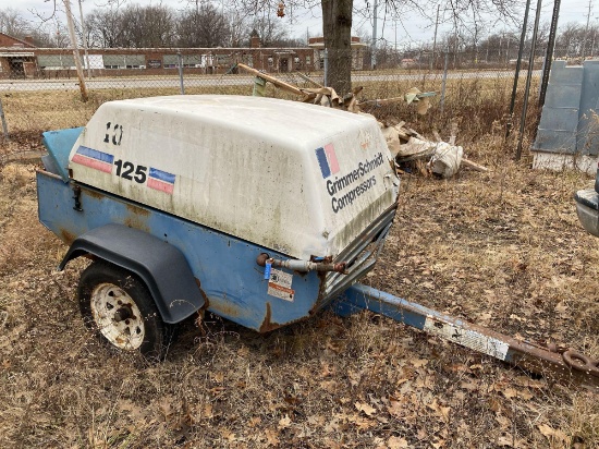 Grimmer-Schmidt 125 Pull Behind Air Compressor