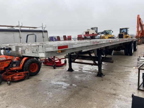 1989 45 ft Benson Aluminum Semi trailer, VERY nice clean trailer