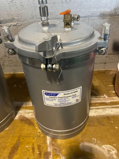 New Stainless Steel Pressure Tank SS798RG