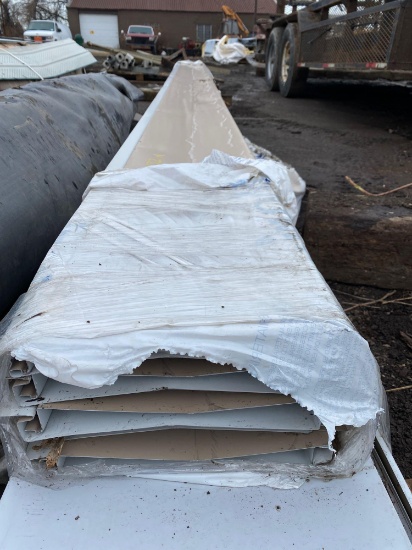 Lot of Aluminum Overlap Facia Board