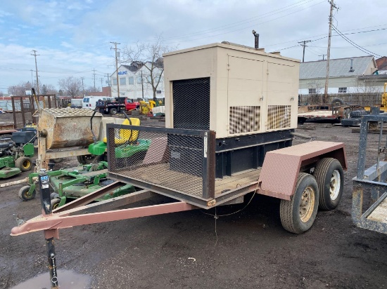 VIDEO ADDED- Generac Olympian Diesel Generator Job Power Unit
