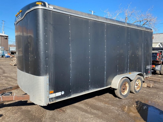 Haulmark Transport DLX 16 ft enclosed tandem trailer