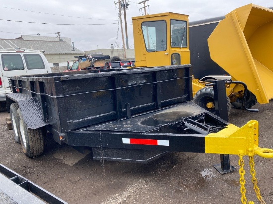 10ft x 7ft Steel Tandem Dump Trailer