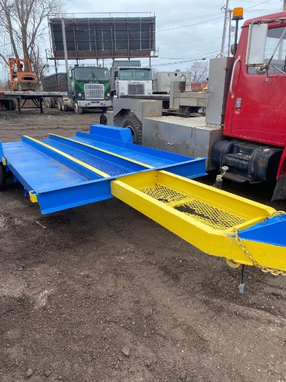 21.5 (Overall Length) Steel Deck Car Haul Trailer